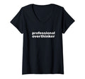 Womens Professional Overthinker T-Shirt - Trendy Graphic Men Women - T-Shirt, Sweatshirt, Hoodie