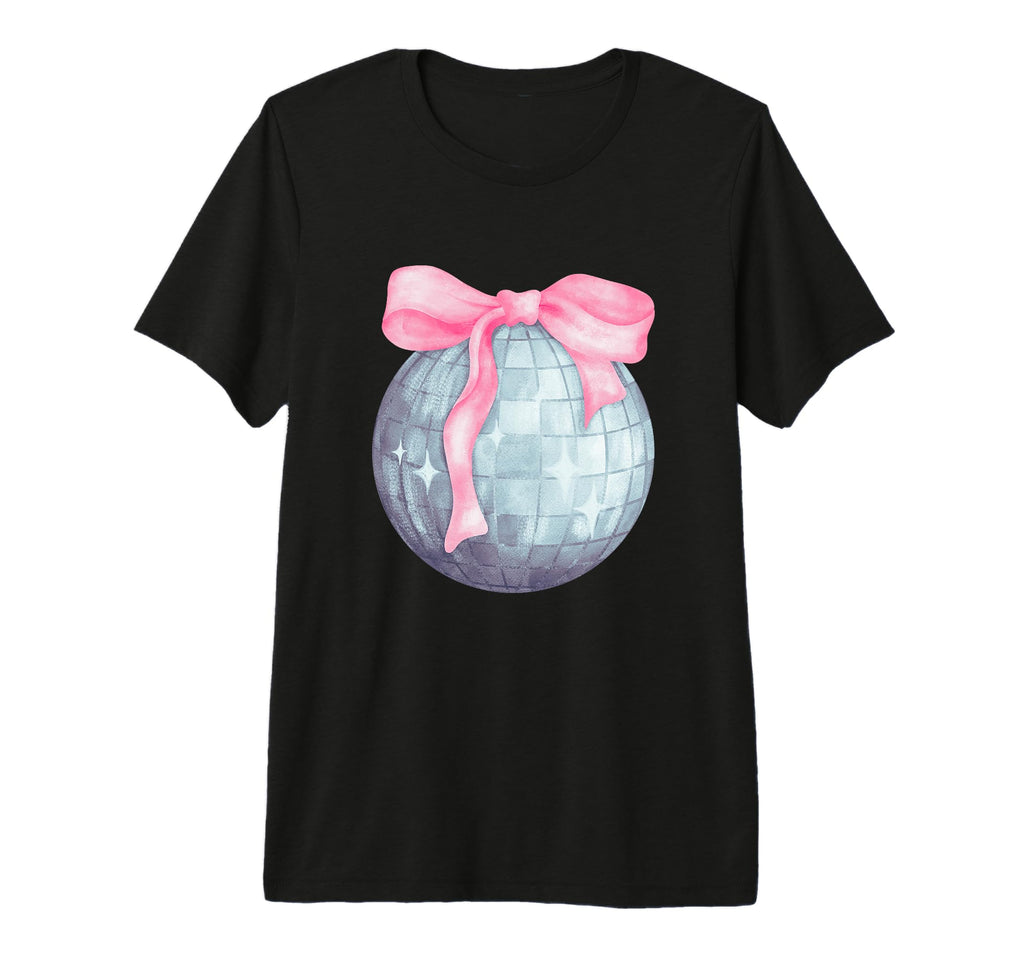 Disco Ball Coquette Girly Aesthetic T-Shirt - Fun Novelty Design Unisex - T-Shirt, Sweatshirt, Hoodie