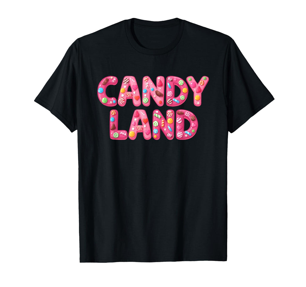 Candy Land Logo Candys T-Shirt - Novelty Apparel for Adults - T-Shirt, Sweatshirt, Hoodie