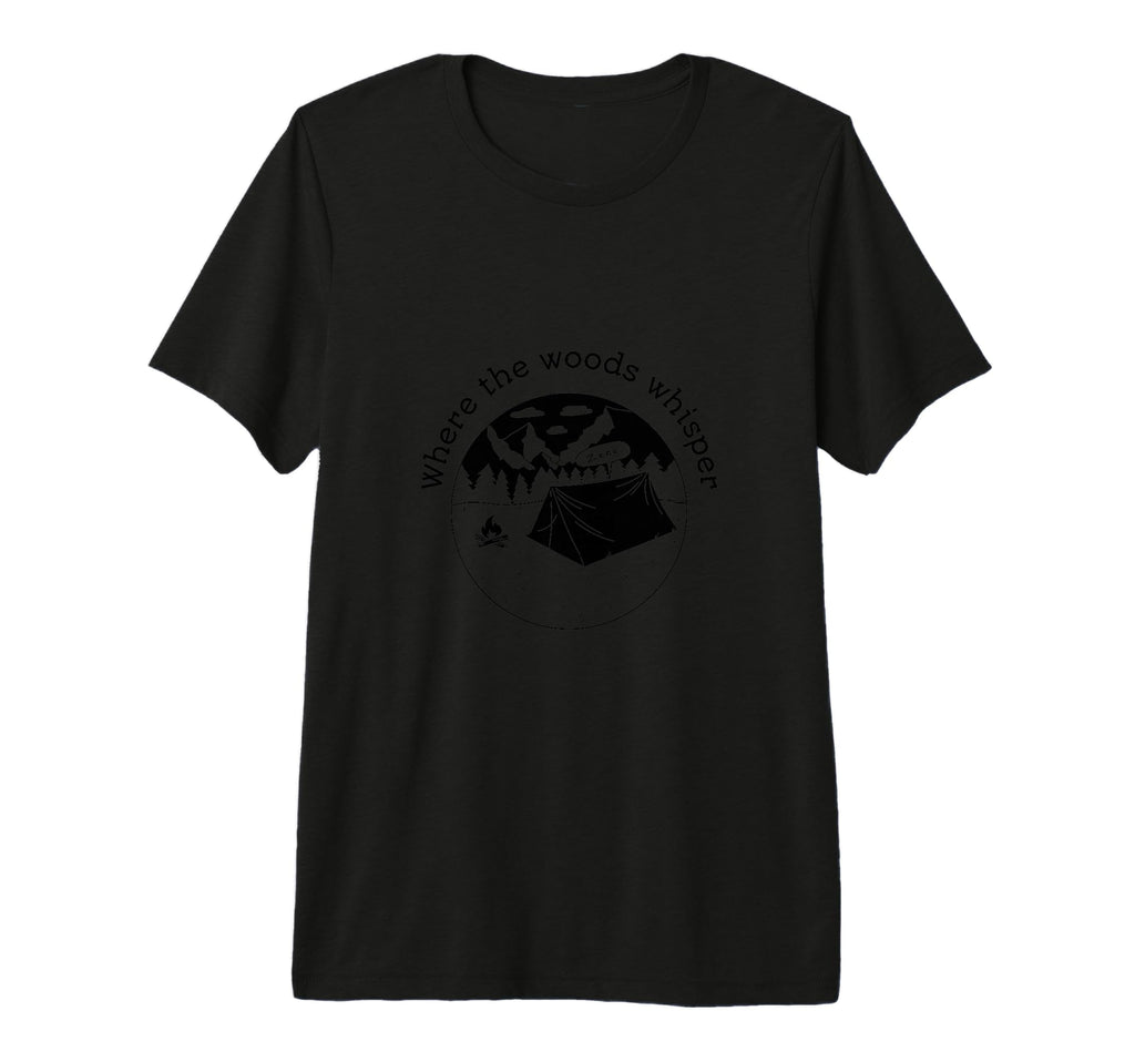 Where Woods Whisper Forest Sunset T-Shirt - Trendy Graphic Men Women - T-Shirt, Sweatshirt, Hoodie