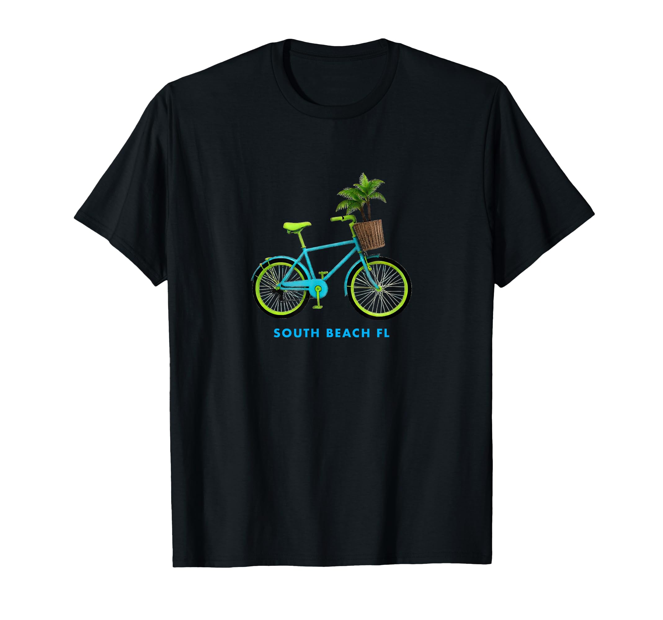 South Beach Bicycle Groovy 80S Vibe T-Shirt - Trendy Graphic Men Women - T-Shirt, Sweatshirt, Hoodie