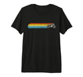 Motorbike Setting Sun Old School T-Shirt - Minimalist Print Unisex - T-Shirt, Sweatshirt, Hoodie