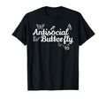 Antisocial Butterfly Introverts T-Shirt - Casual Everyday Wear for Adults - T-Shirt, Sweatshirt, Hoodie