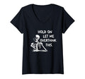 Womens Overthinker Hold Let Me Overthink T-Shirt - Minimalist Print Unisex - T-Shirt, Sweatshirt, Hoodie