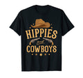 Hippies And Cowboys Cowgirls 70S T-Shirt - Casual Everyday Wear Unisex - T-Shirt, Sweatshirt, Hoodie