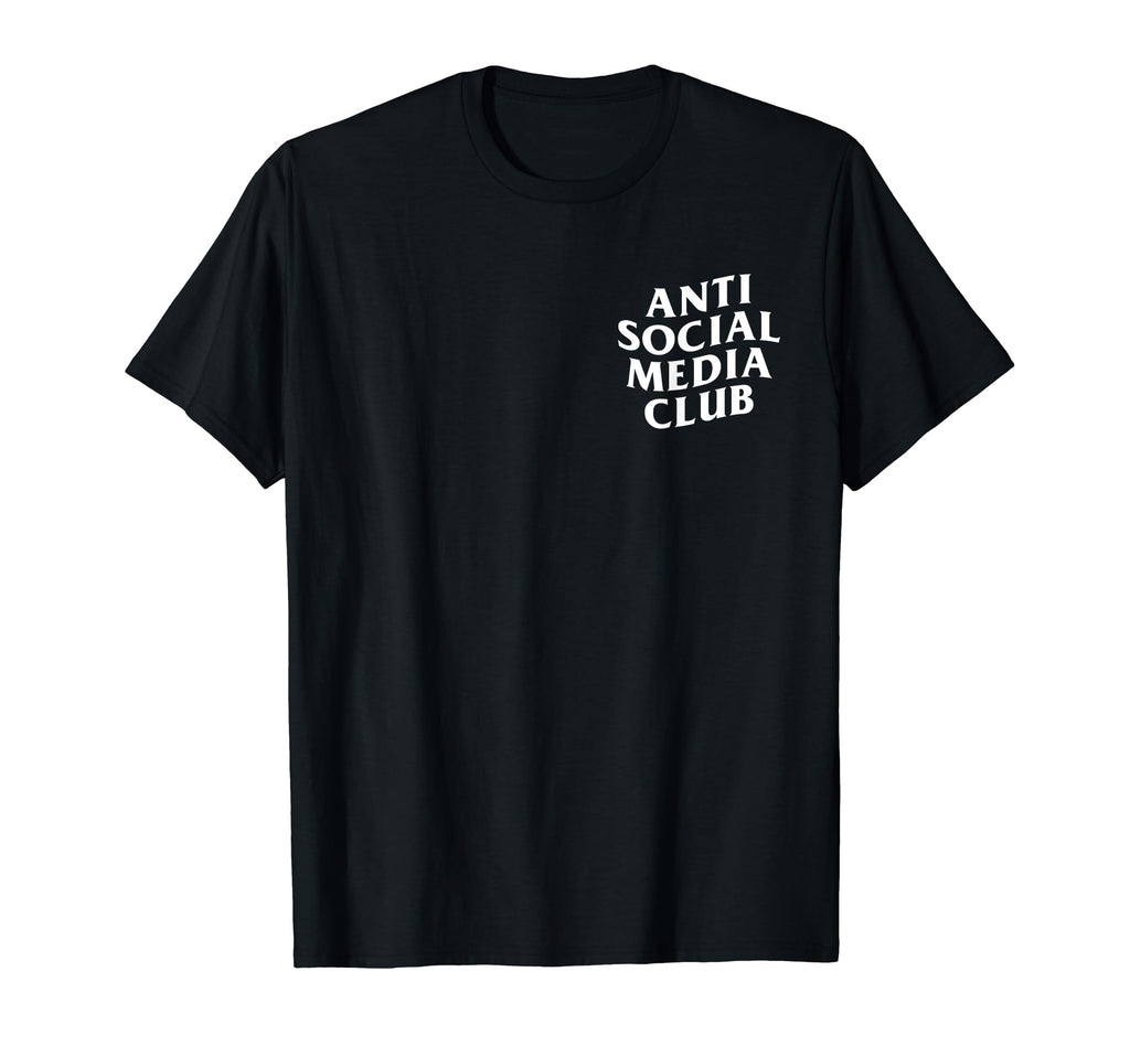 Anti Social Media Club Introverts Real T-Shirt - Novelty Apparel Unisex - T-Shirt, Sweatshirt, Hoodie