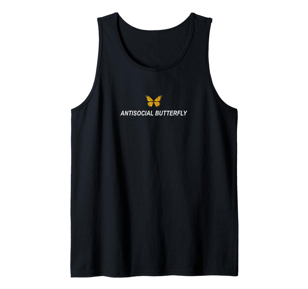 Antisocial Butterfly Introvert Sweatshirt - Minimalist Print Unisex - T-Shirt, Sweatshirt, Hoodie