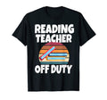 Readingteacher Off Duty Sunset T-Shirt - Minimalist Print Men Women - T-Shirt, Sweatshirt, Hoodie