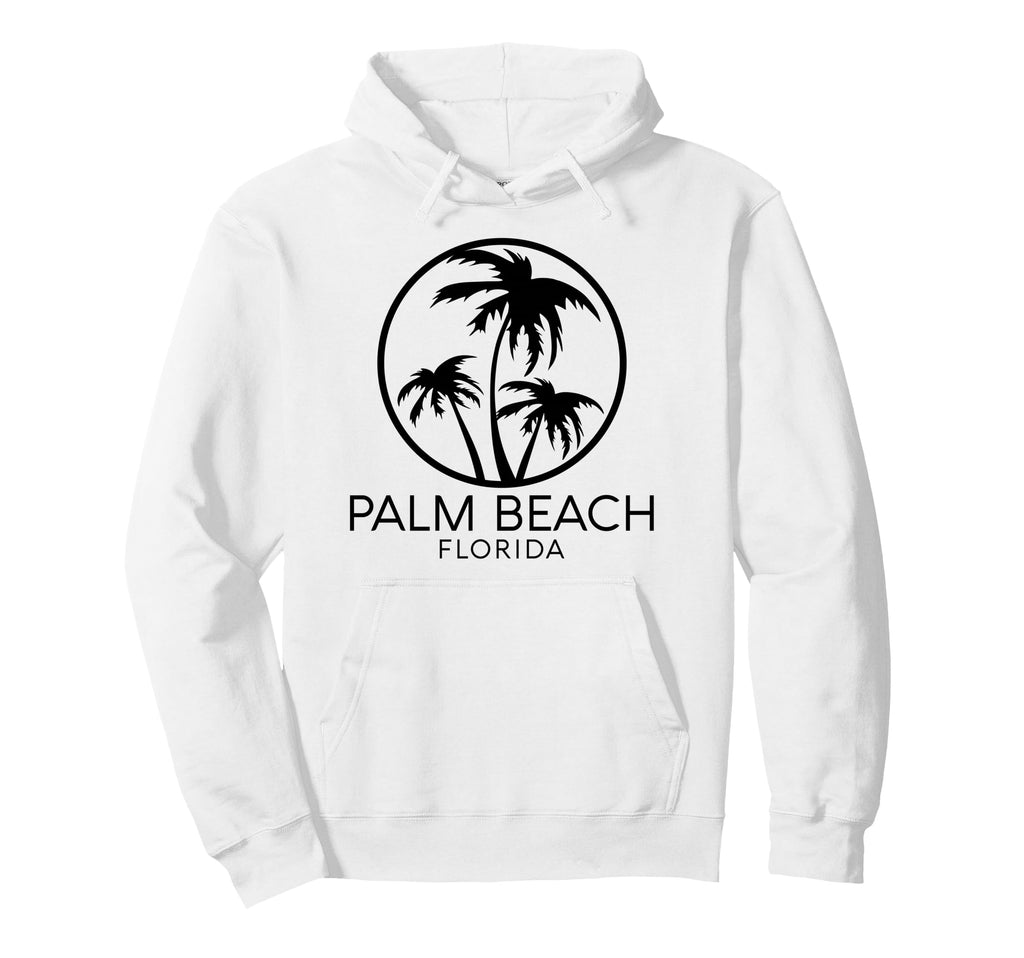 Palm Beach Florida Summer Fort Lauderdale Hoodie - Minimalist Print Unisex - T-Shirt, Sweatshirt, Hoodie