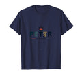 Peter Peter Royal Crown Typography T-Shirt - Novelty Apparel for Adults - T-Shirt, Sweatshirt, Hoodie
