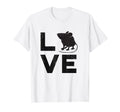 Love Mouth Typography Pet Mouse T-Shirt - Graphic Print Men Women - T-Shirt, Sweatshirt, Hoodie