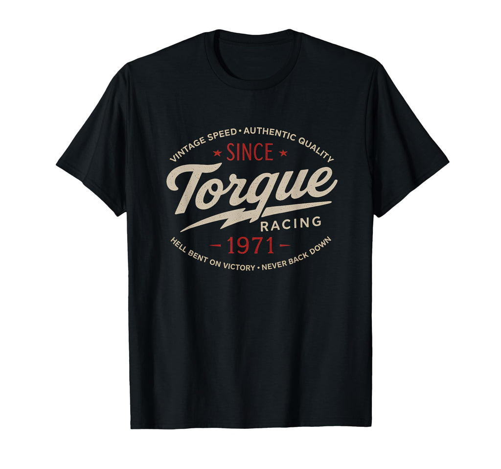 Torque Racing 1971 Motorcycle T-Shirt - Casual Everyday Wear for Adults - T-Shirt, Sweatshirt, Hoodie