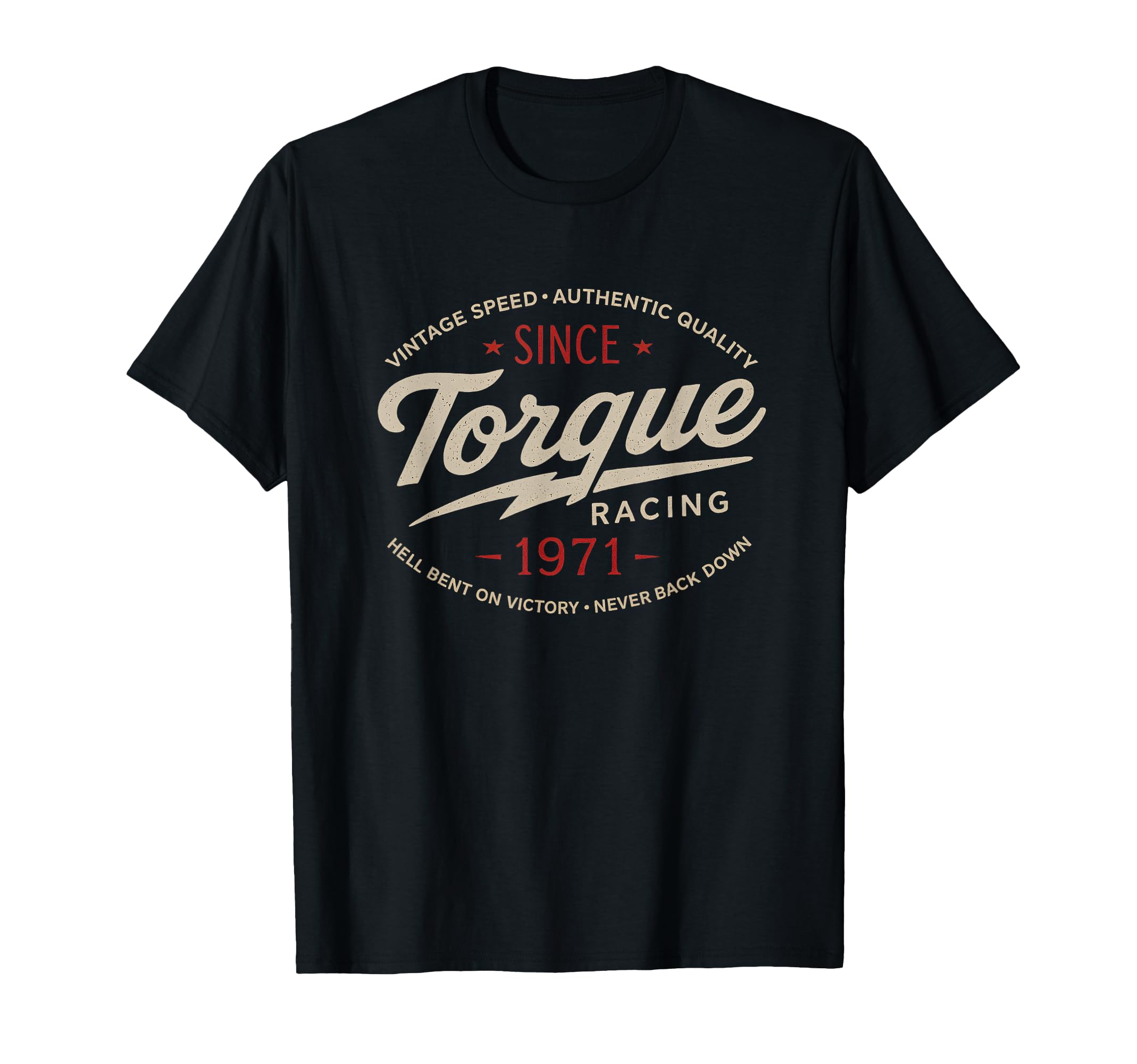 Torque Racing 1971 Motorcycle T-Shirt - Casual Everyday Wear for Adults - T-Shirt, Sweatshirt, Hoodie