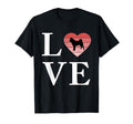 Dog Breed American Akita Word Love T-Shirt - Novelty Apparel Unisex - T-Shirt, Sweatshirt, Hoodie