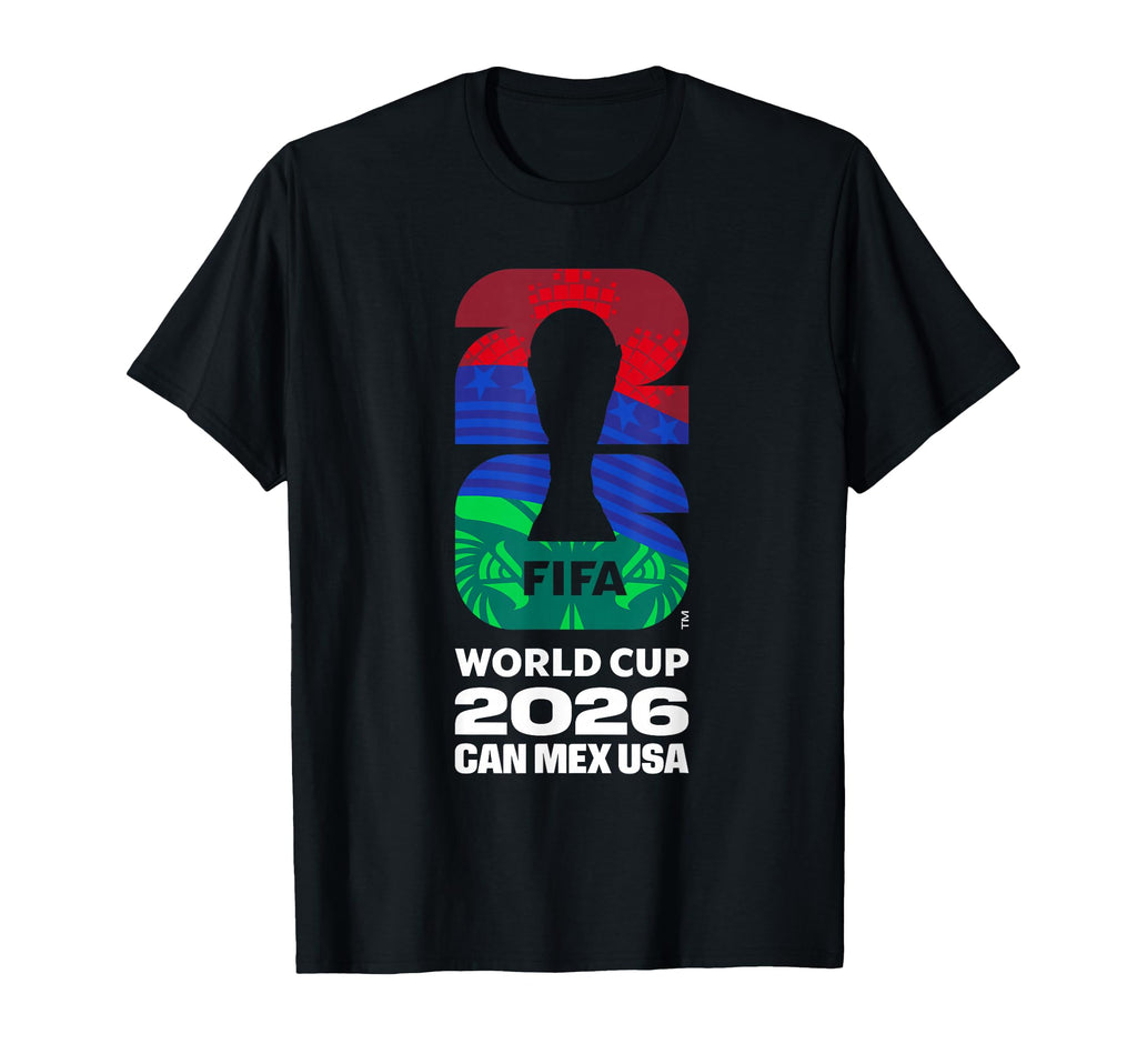 FIFA World CUP26 FIFA Host Country Logo Flags T-Shirt - T-Shirt, Sweatshirt, Hoodie