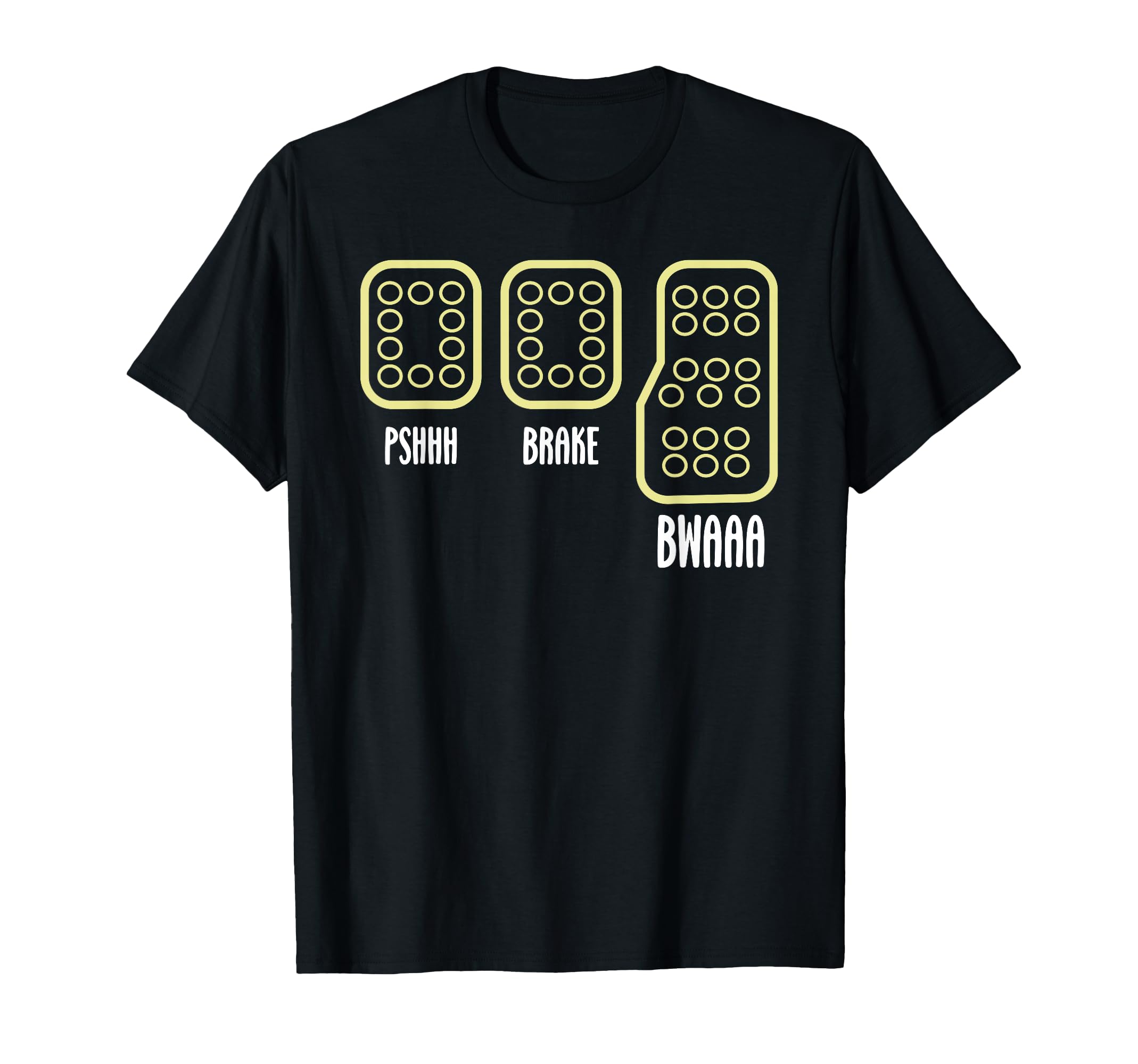 Save Manual Pedal Shift Diagram Car T-Shirt - Novelty Apparel Unisex - T-Shirt, Sweatshirt, Hoodie