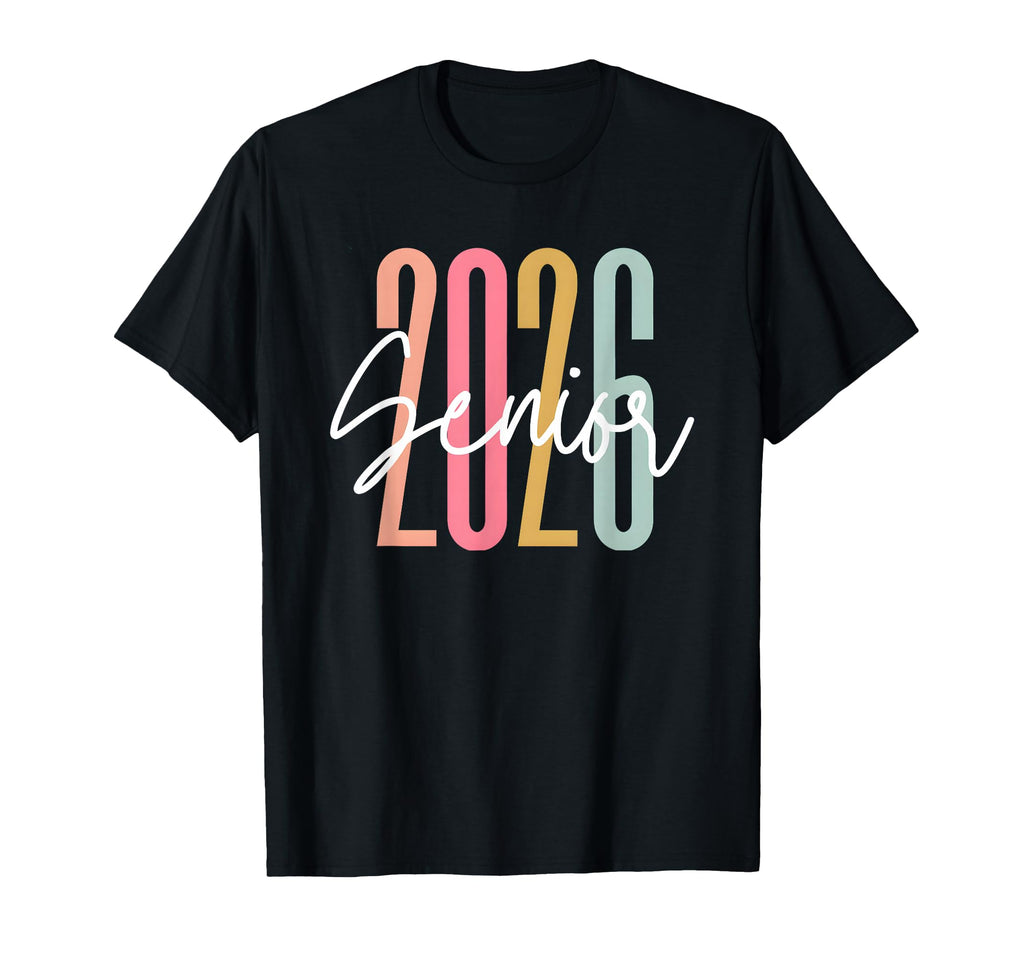 Classes Senior 2026 Bold Senior Year T-Shirt - Streetwear Style Men Women - T-Shirt, Sweatshirt, Hoodie