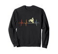 Motocross Heart Line Motorcycle Sweatshirt - Fun Novelty Design Unisex - T-Shirt, Sweatshirt, Hoodie