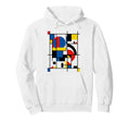 Geometric Pop Art Deco Colorful Hoodie - Streetwear Style for Adults - T-Shirt, Sweatshirt, Hoodie