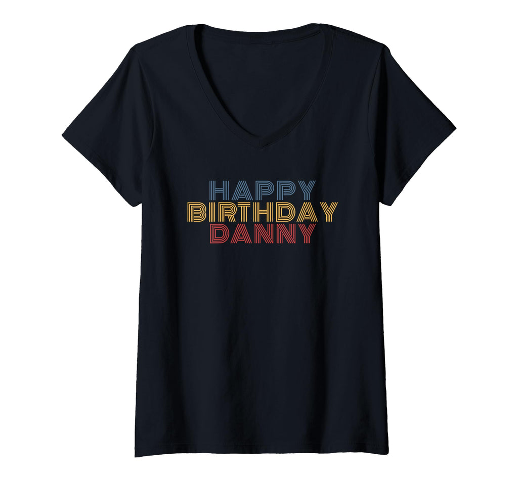 Personalized Name Typography Danny T-Shirt - Minimalist Print Men Women - T-Shirt, Sweatshirt, Hoodie