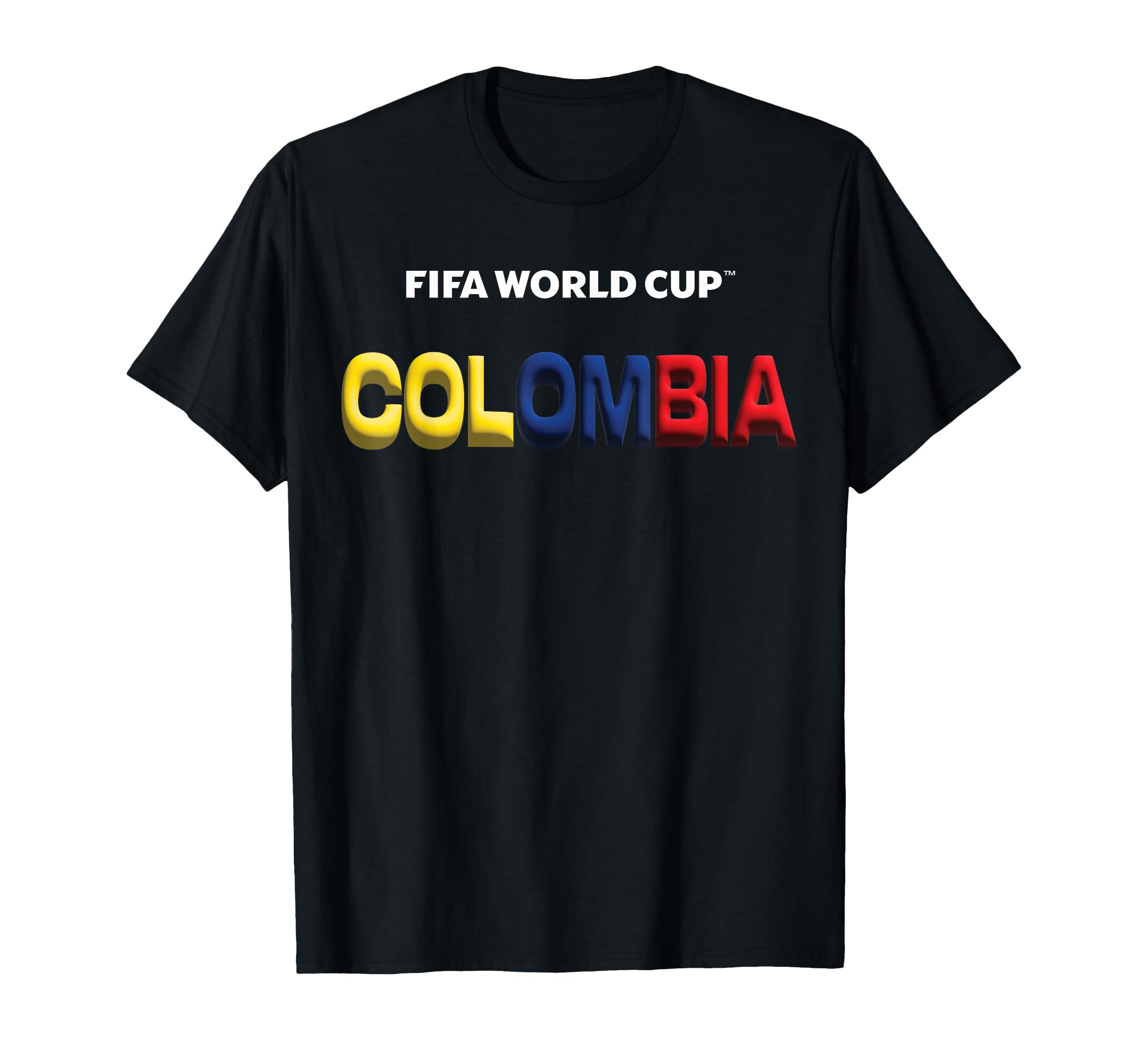 FIFA World CUP26 Colombia Bubble Color T-Shirt - T-Shirt, Sweatshirt, Hoodie
