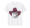 Cowboy Hat Smile Face Leopard Western T-Shirt - Fun Novelty Design Unisex - T-Shirt, Sweatshirt, Hoodie