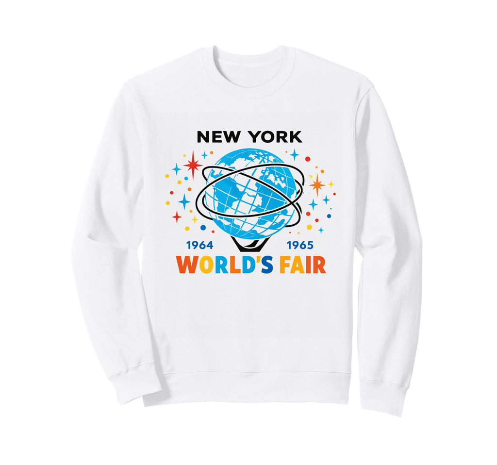 1964 Worlds Fair Travel Old Schools Sweatshirt - Custom Art Print Unisex - T-Shirt, Sweatshirt, Hoodie