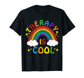 Therapy Is End Stigma Mental Health T-Shirt - Minimalist Print Men Women - T-Shirt, Sweatshirt, Hoodie