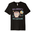 Funny Coffee Cup Meme Caffeine Lovers T-Shirt - Minimalist Print Men Women - T-Shirt, Sweatshirt, Hoodie