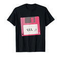 Floppy Disk Wink Funny Old School T-Shirt - Casual Everyday Wear Men Women - T-Shirt, Sweatshirt, Hoodie