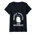 Womens Penguin Overthinkers And Anxious T-Shirt - Graphic Print for Adults - T-Shirt, Sweatshirt, Hoodie