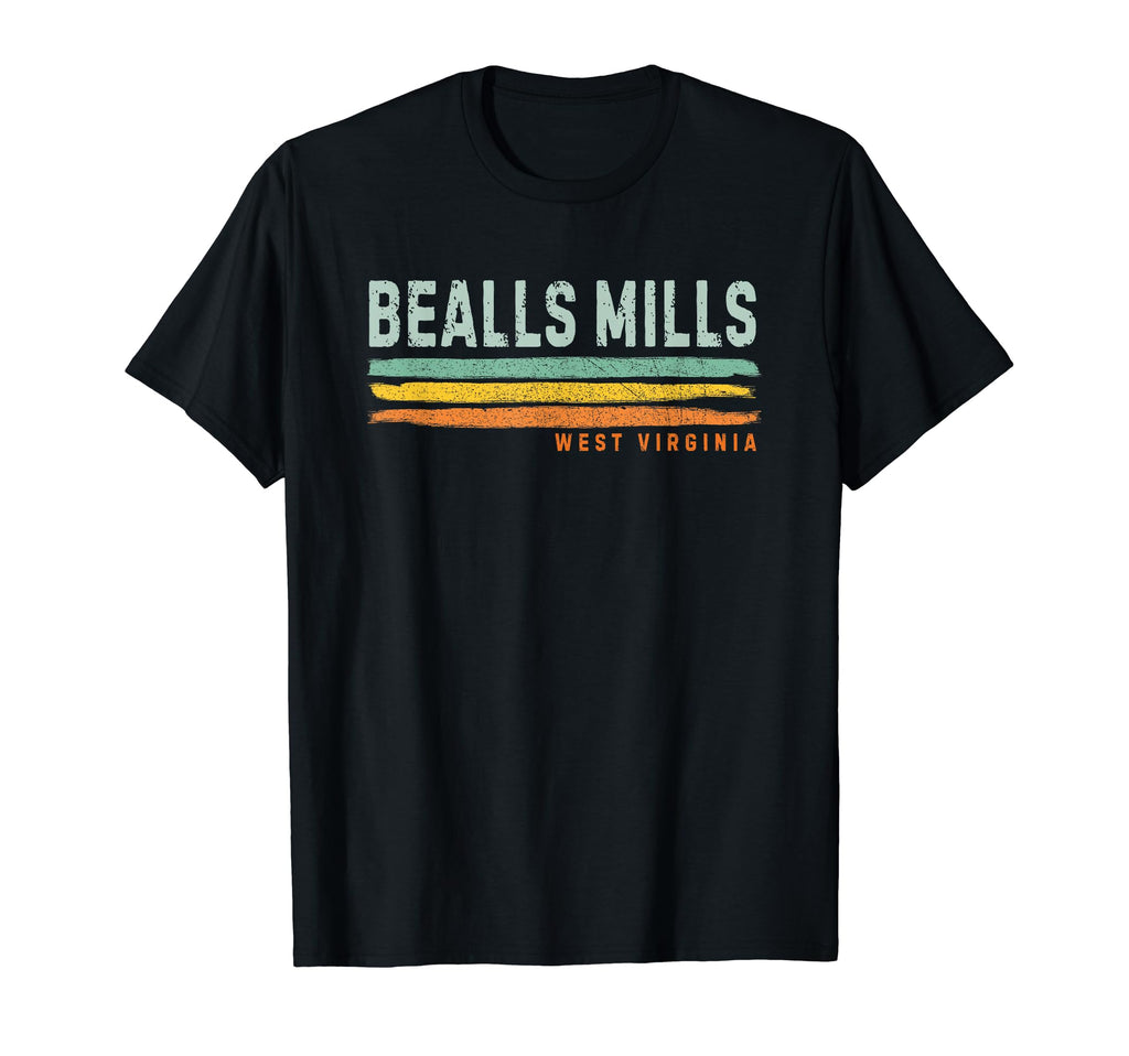 Stripes Bealls Mills Wv T-Shirt - Graphic Print for Adults - T-Shirt, Sweatshirt, Hoodie