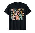 Funny My Cowgirl Era Groovy Western Rodeo T-Shirt - Minimalist Print Unisex - T-Shirt, Sweatshirt, Hoodie