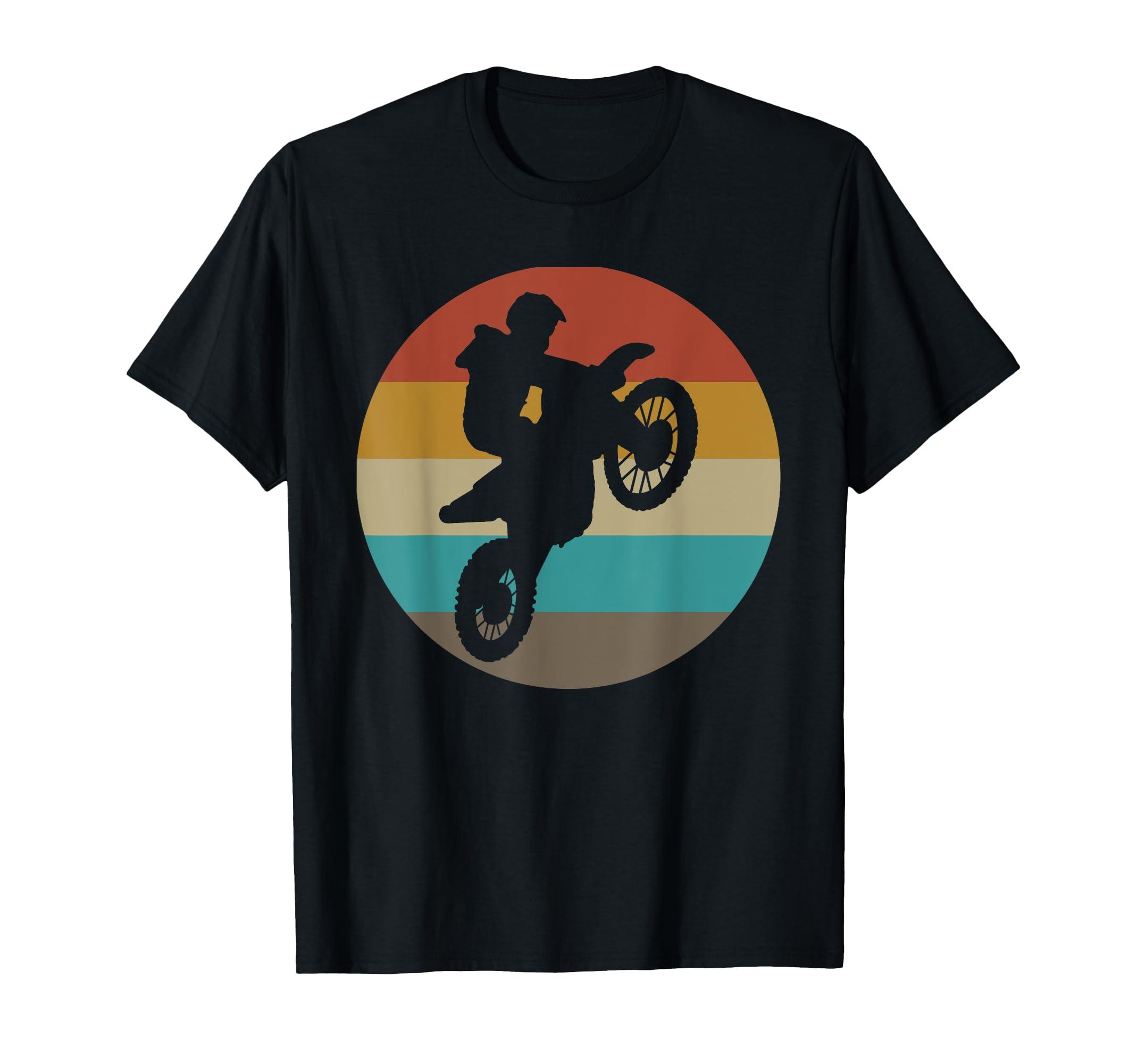 Dirt Bike Sunset Motocross Motorcycle T-Shirt - Minimalist Print Unisex - T-Shirt, Sweatshirt, Hoodie