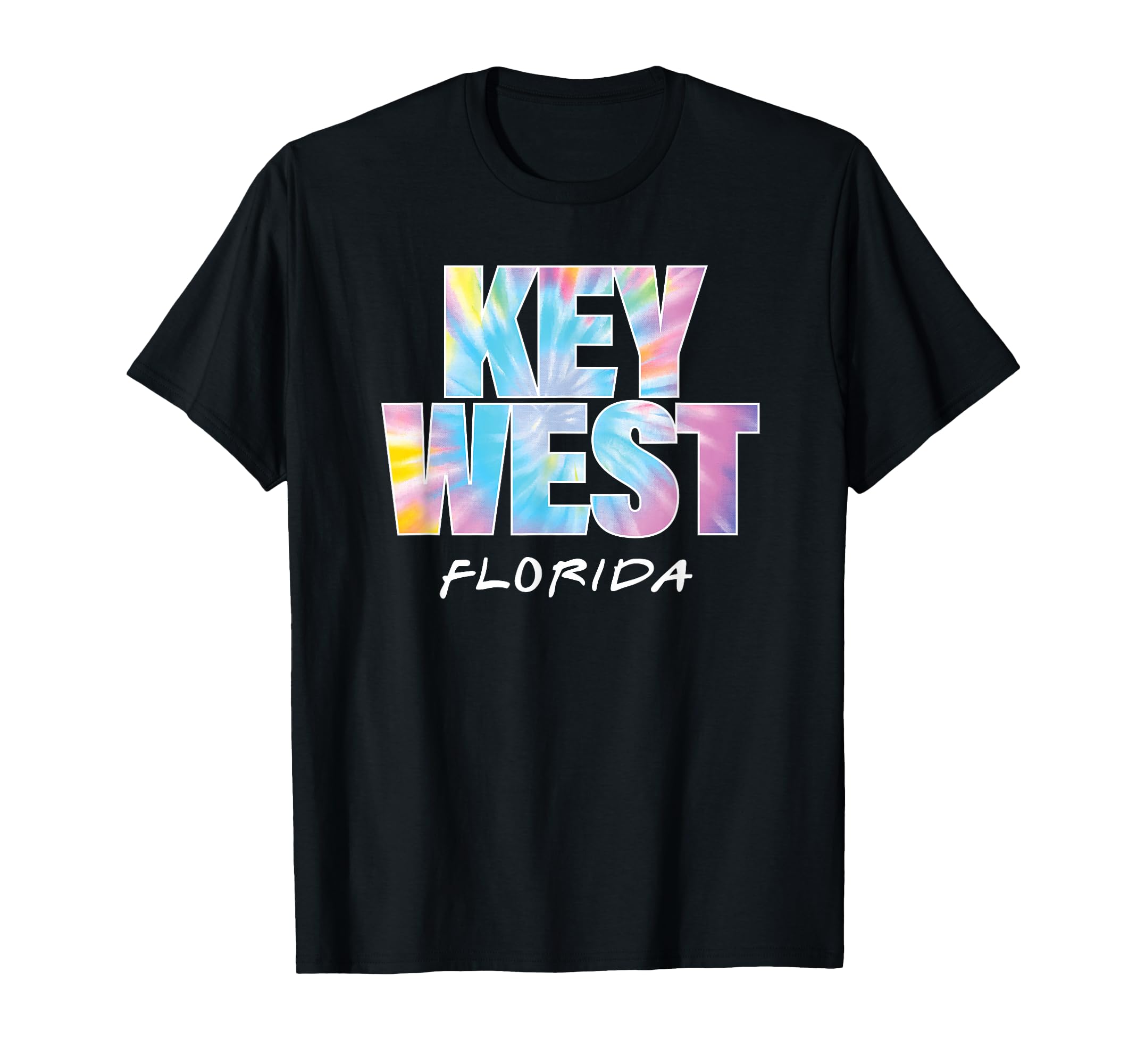 Tie Dye Key West Florida Vacation T-Shirt - Aesthetic Graphic Unisex - T-Shirt, Sweatshirt, Hoodie