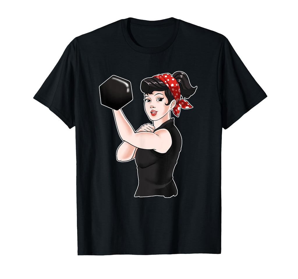 Womens Workout Pinup Gym Diet T-Shirt - Trendy Graphic for Adults - T-Shirt, Sweatshirt, Hoodie