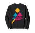 80S Synthwave Sweatshirt - Graphic Print for Adults - T-Shirt, Sweatshirt, Hoodie