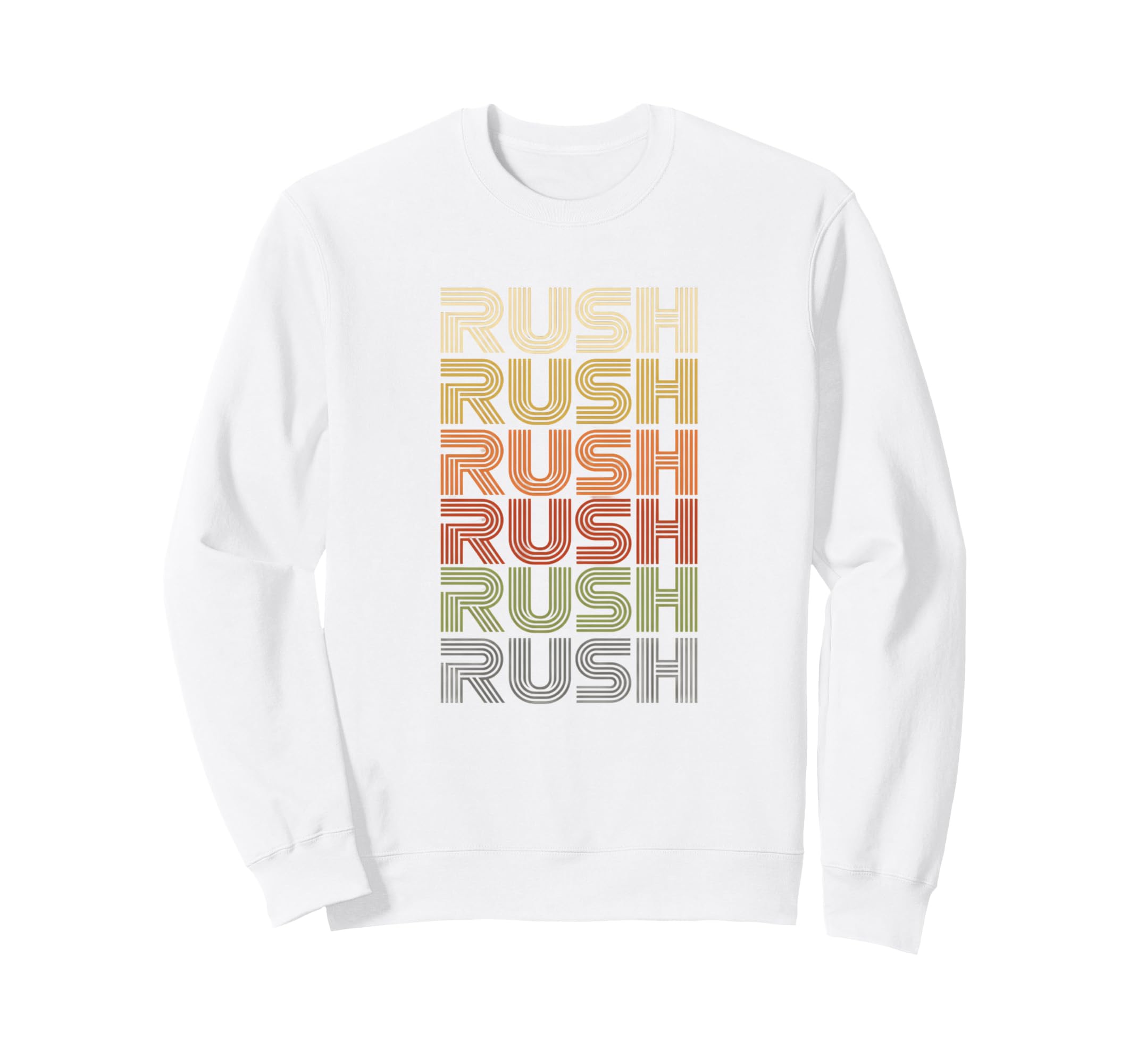 Rush Repeat Typography Relationship Sweatshirt - Graphic Print Men Women - T-Shirt, Sweatshirt, Hoodie
