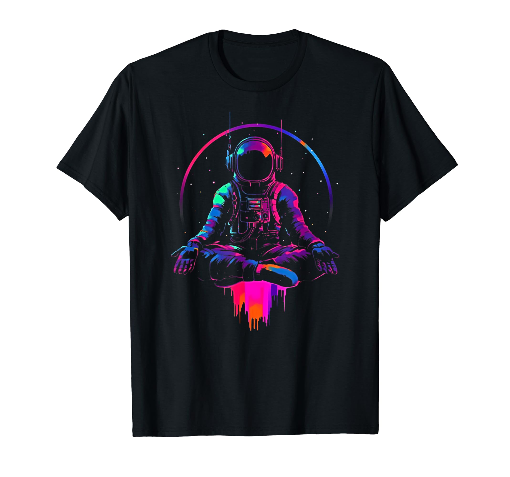 Synthwave Astronaut Cyberpunk 80S Sci Fi 87 T-Shirt - Unique Graphic Unisex - T-Shirt, Sweatshirt, Hoodie