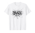 True Chaos Modern Abstract Typography T-Shirt - Novelty Apparel for Adults - T-Shirt, Sweatshirt, Hoodie