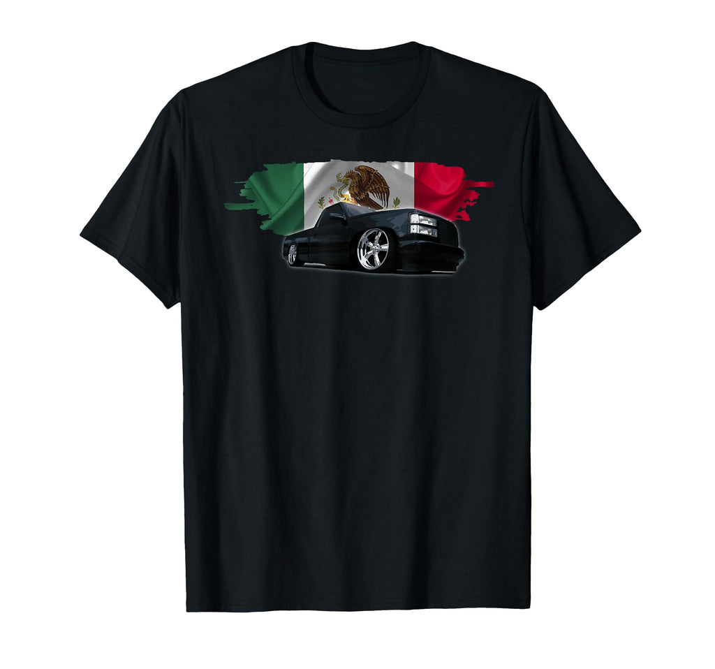Trokiando Obs Truck Slammed Low Mexican T-Shirt - Trendy Graphic Men Women - T-Shirt, Sweatshirt, Hoodie