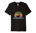 Goose Sunset Synthwave Animal Lover Art T-Shirt - Graphic Print for Adults - T-Shirt, Sweatshirt, Hoodie