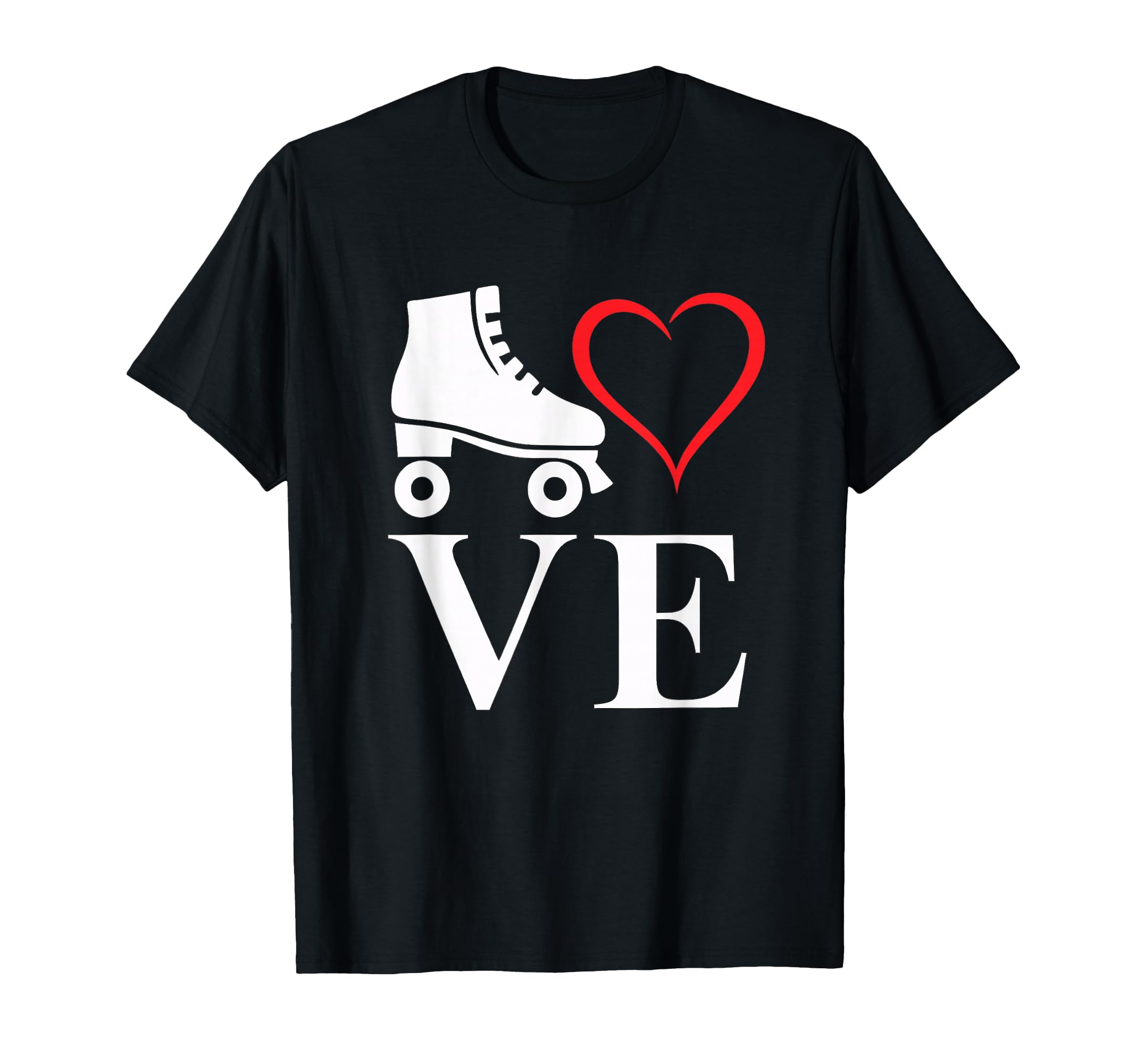 I Love Roller Skating 70S 80S Roller T-Shirt - Fun Novelty Design Unisex - T-Shirt, Sweatshirt, Hoodie