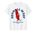 Kendall West Florida Surfer Beach T-Shirt - Custom Art Print for Adults - T-Shirt, Sweatshirt, Hoodie