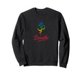 Breathe Chakra Symbol Yoga Sweatshirt - Aesthetic Graphic for Adults - T-Shirt, Sweatshirt, Hoodie
