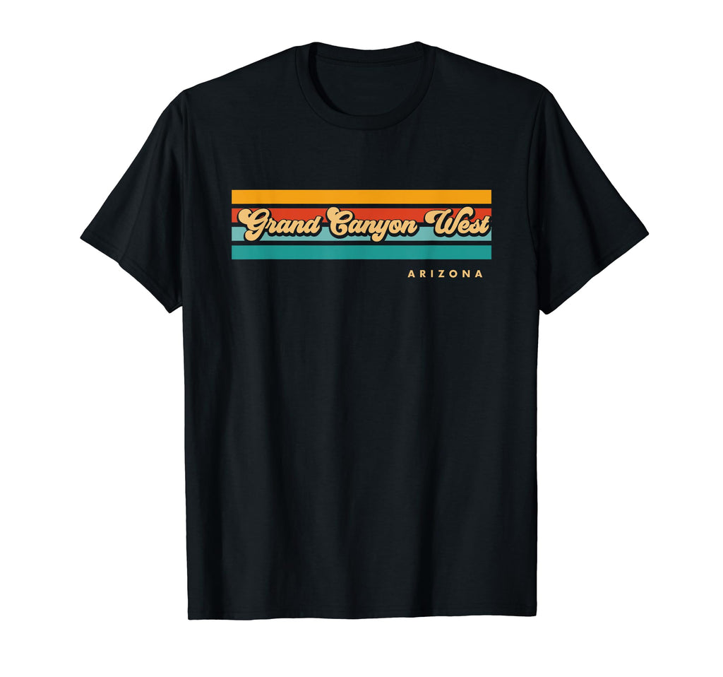 Sunset Stripes Grand Canyon West T-Shirt - Casual Everyday Wear for Adults - T-Shirt, Sweatshirt, Hoodie