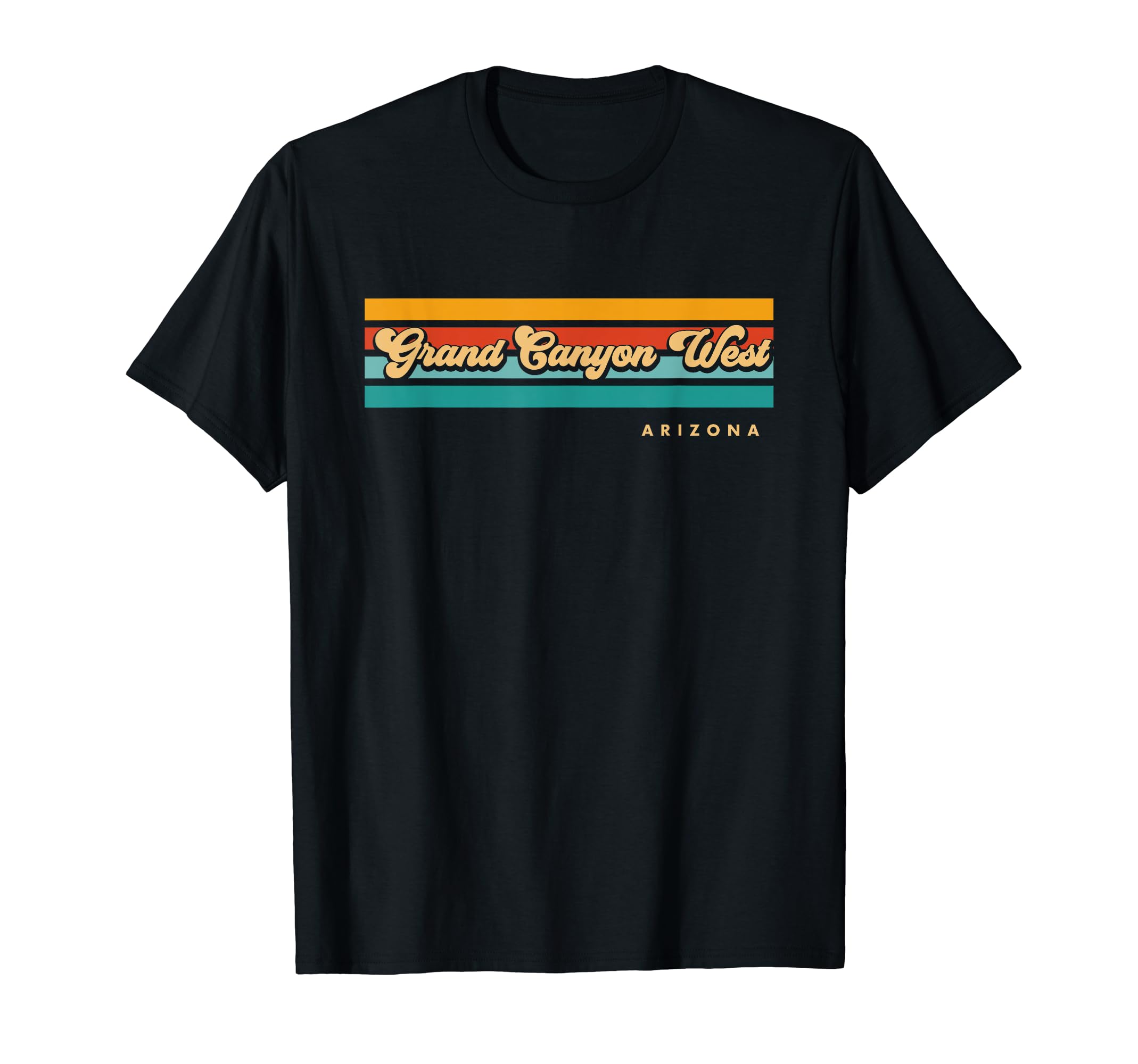 Sunset Stripes Grand Canyon West T-Shirt - Casual Everyday Wear for Adults - T-Shirt, Sweatshirt, Hoodie