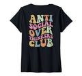 Womens Anti Social Overthinkers T-Shirt - Casual Everyday Wear for Adults - T-Shirt, Sweatshirt, Hoodie