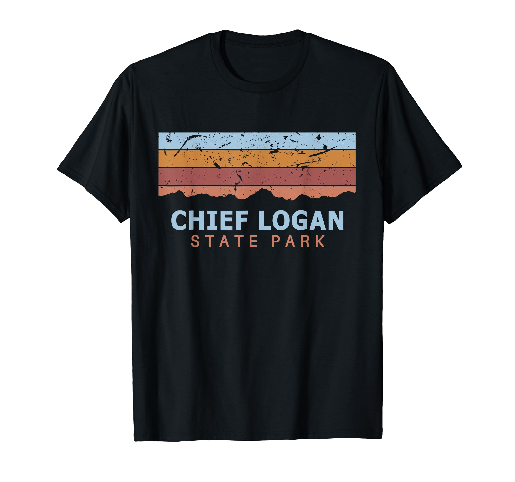 Chief Logan State Park West Virginia T-Shirt - Graphic Print Unisex - T-Shirt, Sweatshirt, Hoodie