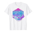 Surfboard Surfer Synthwave Surf 80S T-Shirt - Aesthetic Graphic for Adults - T-Shirt, Sweatshirt, Hoodie